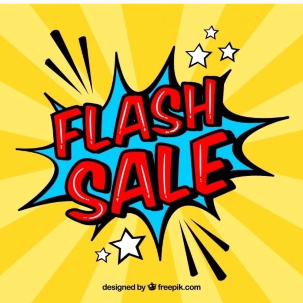 Flash  sale!